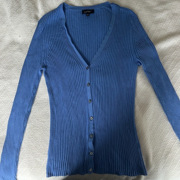 Blue cardigan size L - Picture 1 of 1